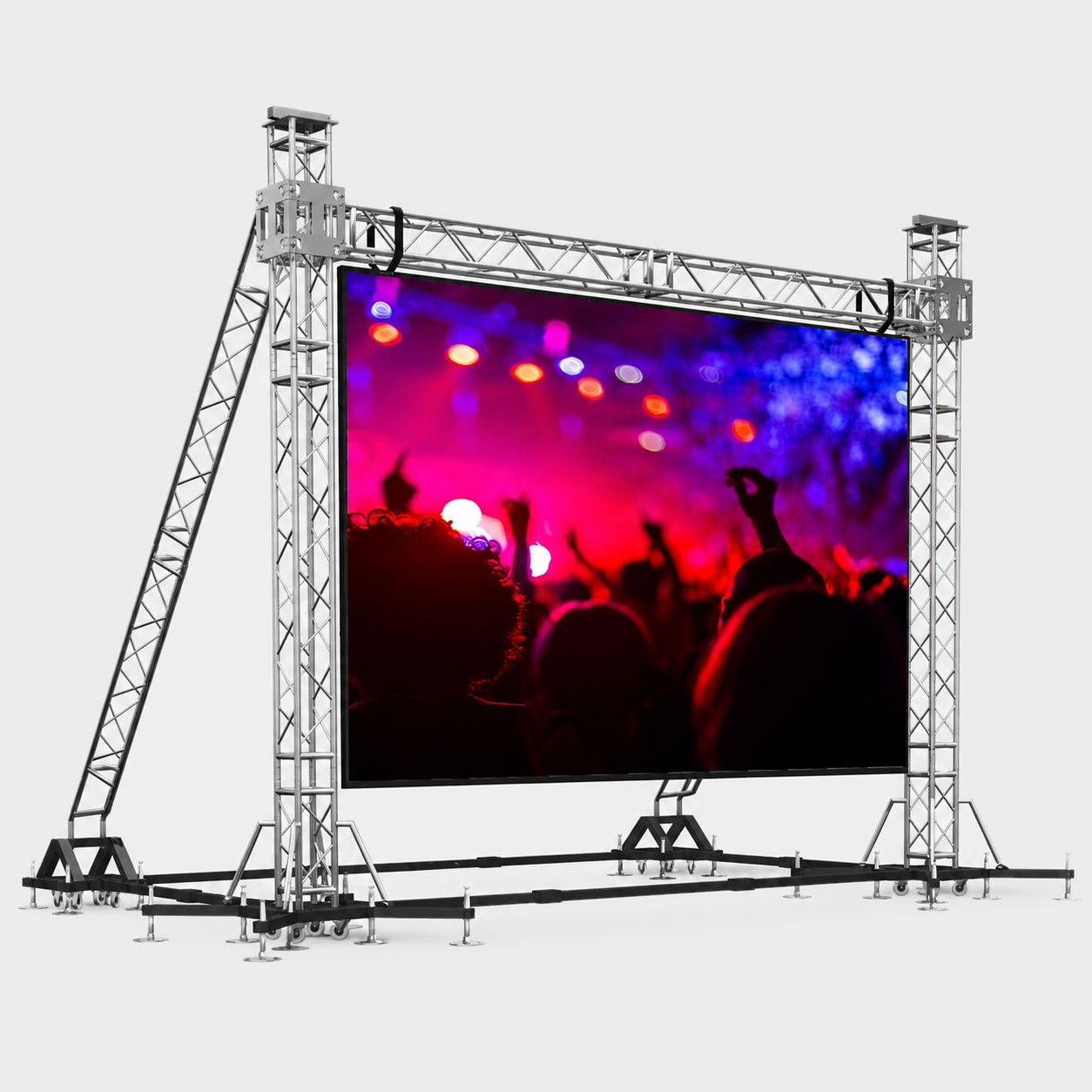 indoor P2.604 P2.97 P3.91 led free design cable 500mm by 500